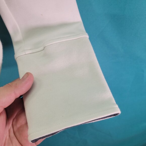 Scottevest SEV The Chloe Glow Hoodie XS White Zip-Up  Jacket With Hood & Pockets - Picture 11 of 14